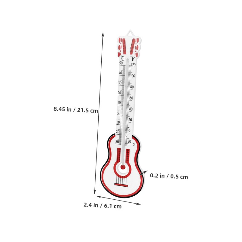 Kisangel 4pcs Thermometer for Indoor Use Durable Temperature Gauge for