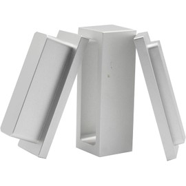 Pre Press Mould Pre-Press Mould for Solvent-Free DIY Extraction and Pre-Press Mould & Press Mould (1x3 Silver)