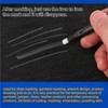 2pcs Heat Erasable Fabric Markers for Sewing with 20 Replacement