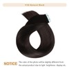 YILITE Tape in Hair Extensions Human Hair 20Pcs Skin Weft