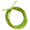 Merriway BH01484 Earth Sleeving, 2.0mm Yellow & Green, 1 Metre