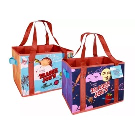Trader Joe's 🔥Trader Joe’s Limited Stand-Up Collapsible Tote Bag Brand NEW Moon & Sky