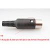 RUNCCI-YUN 16pcs DIN Male Female Soldering Connector 4-Pin for Panel