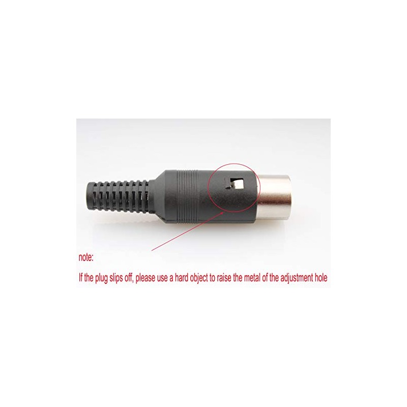 RUNCCI-YUN 16pcs DIN Male Female Soldering Connector 4-Pin for Panel