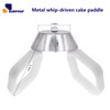 Cookie Paddles with Metal Whip Drive Compatible with Universal Mixers