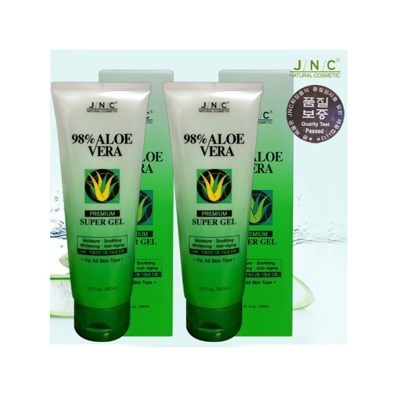 JNC Aloe Vera Premium Super Gel 240ml (2 Pieces) /