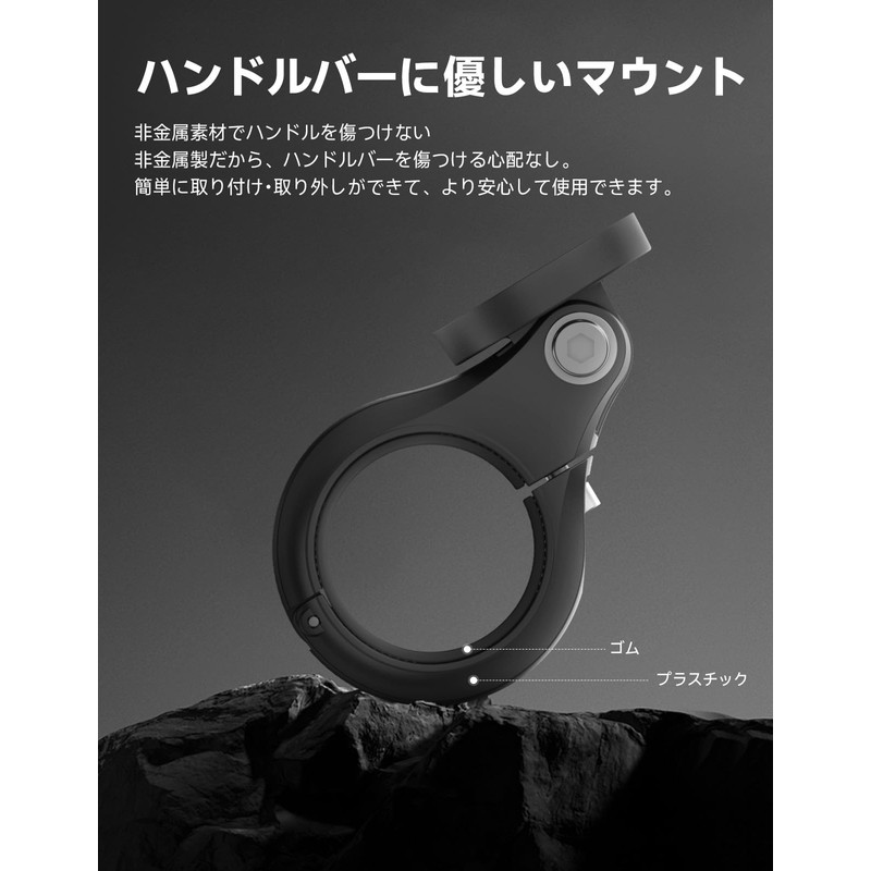iGPSPORT M83 Cyon-Mount Cycle Computer Mount for IGP/Garmin/Bryton/XOSS/COOSPO/GoPro, Bicycle Light