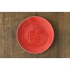 Yamani 52190621 Medium Plate, Red, 19.2 Tied