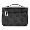 GUESS Toiletry Train Case Coal Logo