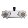 Dura Faucet DF-SA100A-CP RV/Motorhome/Trailer Shower Faucet Valve Diverter with Crystal
