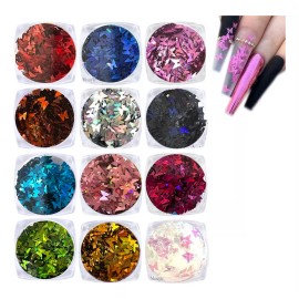 Mouyic MultiMarca Mariposas Para Decoracion De Uñas Manicura