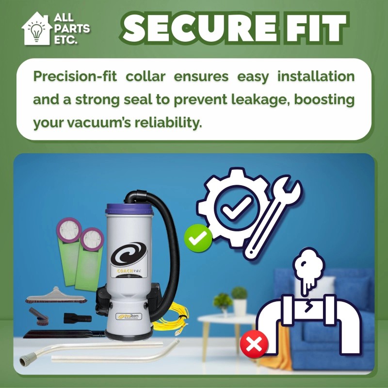 Proteam 20 Pack Replacement Vacuum Bags for ProTeam 100431 Backpack