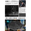 HINOKAZE Men's Folding Umbrella, One-Touch, Automatic Open/Close, Memory Shape, 3
