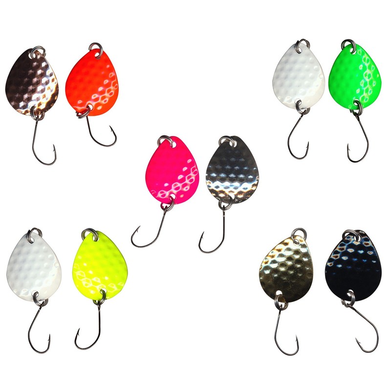 10 FTM BILG Spoons – 1.7g Spinning Fishing Lure Trout