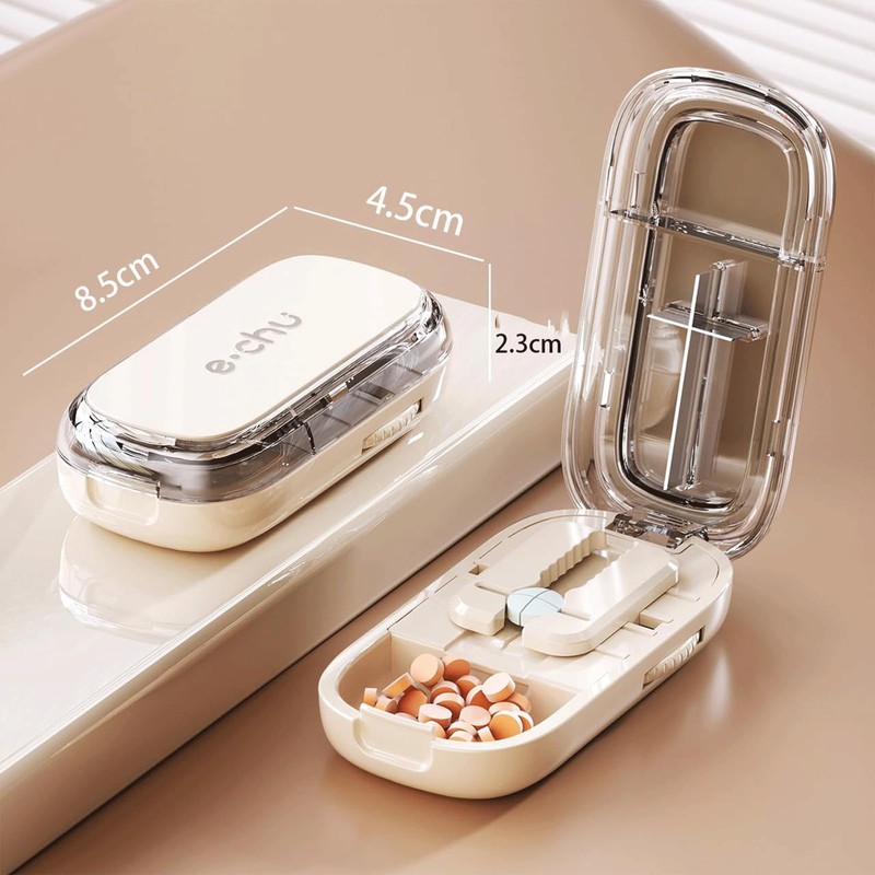 Pill Cutter, Pill Cutter, 4 Section, Pill Cutter for Small