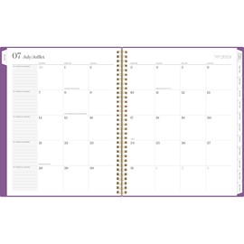 Cambridge Workstyle Balance Purple large Wkly/Mnthly Academic Planner, Bilingual (1606-905FA-19-25)