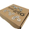M5 Nuts & Washers Set - 10 Steel Nuts &