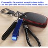 MTOMDY 50 Pcs Bottle opener Keychain Bulk,Soda Beverage Beer Bottle