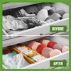 ANTOWIN Bamboo Drawer Dividers Organizers, Drawer Separators Splitter,13-17 inches Long