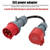CEE Coupling Socket 5-Pin 16A to 32A with Phase Reversal,