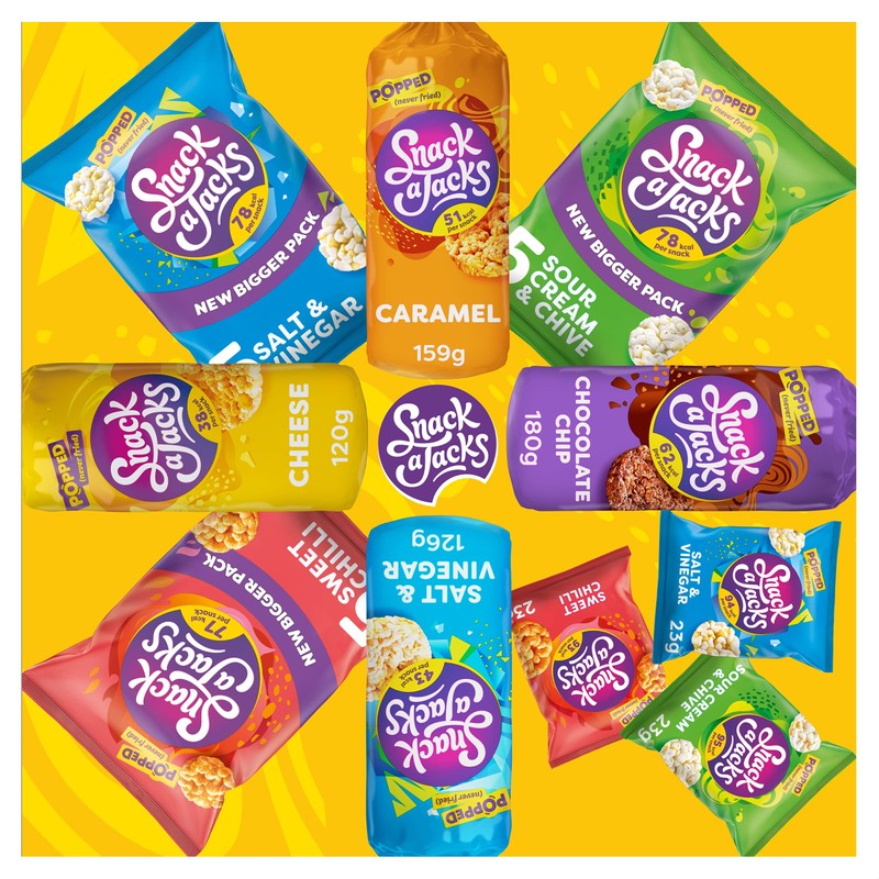 Snack A Jacks Crispy Sweet Chilli 5 X 19g