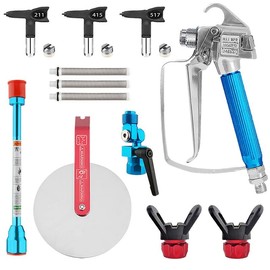 12-Piece Airless Spray Gun Accessories Set, Universal Paint Sprayer Tool Kit, High-Quality Replacement Parts for Painting Needs