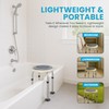 Swivel Shower Stool - New & Improved 360 Degree Rotating