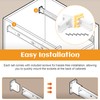 Drawer Slides Sockets Set RV Drawer Rail Bracket, Drawer Hardware