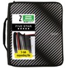 Five Star Zipper Binder, 2 Inch 3-Ring Binder with Round
