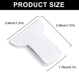 4Pcs duvet clips - strong hold duvet pins - prevents comforter from shifting inside duvet cover - padded quilt clips - bedding accessories - quick installation - ideal for home beauty salons (white)