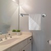 Adjustable 16-27" Suction Cup Towel Bar Extendable Suction Cup Towel