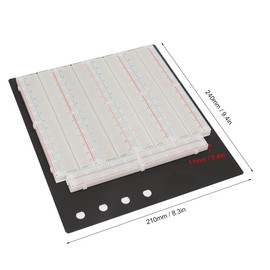 Environmental ZY-208 Solderless Breadboard Circuit Bread Board Circuit Testing Breadboard for Electronic Circuit,breadboard