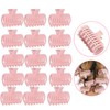 15Pcs/Set Curler Clip Hair Roller Fixing Clamp Holding Section Claw