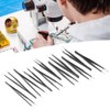 11Pcs/Set High Hardness Stainless Steel Precise Tweezers Repairing Tool Accessories