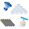 SUDS-ONLINE 20 Chlorine Tablets 20g + Test Strips + Floating