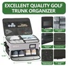 1GoTo-G 3 Layer Golf Trunk Organizer - Large Capacity Golf