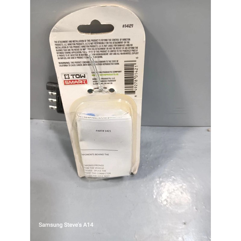 TOW SMART TRAILER WIRING KIT CONNECTOR #1421