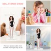 Totority 30 Pcs Doll Standing Stand Bracket Model Stand Accessories