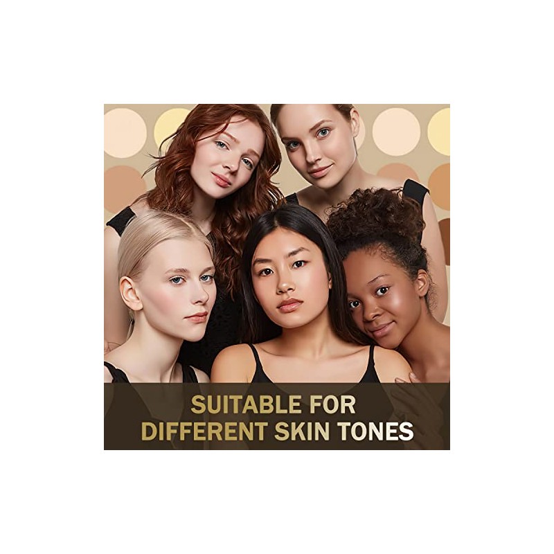 LAVONE Kit de Lápiz de Sello de Cejas para Maquillaje