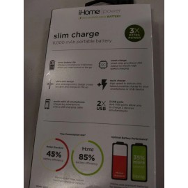 iHome External Battery Pack for Universal/Smar
