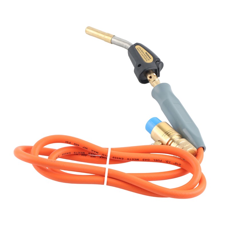 Propane Self Igniting 360° Rotation Burn Tip Turbo Torch Welded