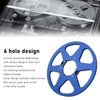 1/4 10.5 Inch Empty Tape Reel 6 Hole Aluminum Alloy