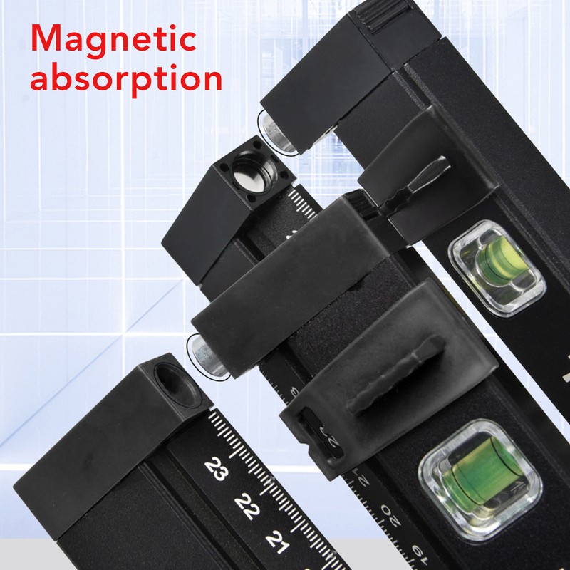 Woodworking Protractor Tool with Spirit Level Gauge Angle Finder Protractor