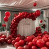Red Balloons Red Birthday Decorations 160 Pack 5 inch Round