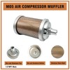 M05 Air Compressor Muffler 1/2" NPT Male, Air Exhaust Silencer
