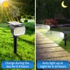 Tadyreal Solar Spot Lights Outdoor 10 Pack, [46 LED/3 Modes]