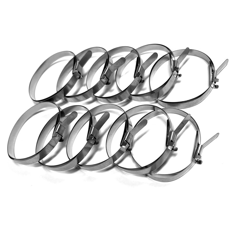 Alkan -460148010 Universal Prefabricated Stainless Steel Band (AISI 430) Hose