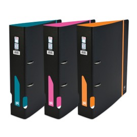 Elba 400064956 folder - folders (Black, Blue, Orange, Pink, Polypropylene, A4, Portrait, Desk tray, Box file folder)