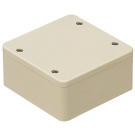 Mirai Industry PVK-BOPJ PVK Box, Waterproof, No Knock, Medium Size, Deep Square, Beige, Price for 1 Piece