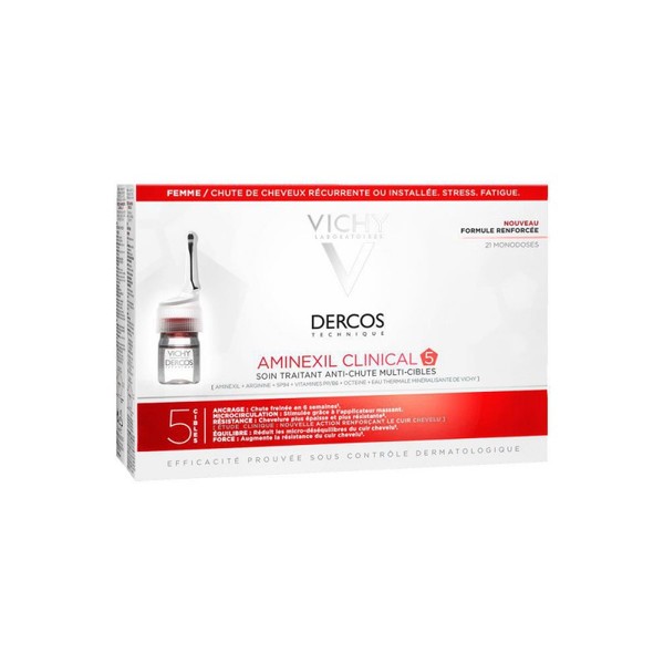 Dercos Vichy Dercos Aminexil Clinical 5 Women Amp 21x6ml